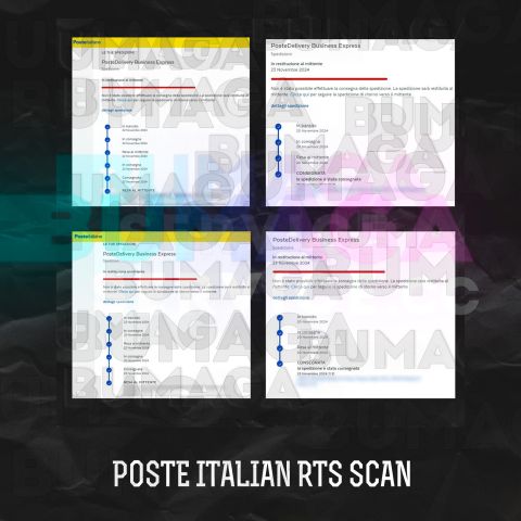 POSTE ITALIAN RTS scan!
